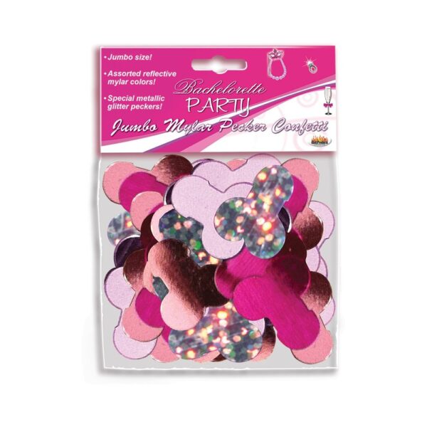 Jumbo Mylar Pecker Party Confetti - Image 2