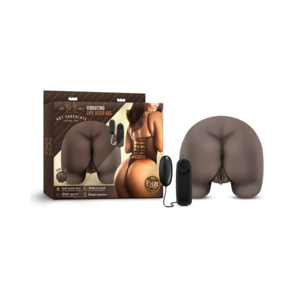 Hot Chocolate Luscious Tiana Vibrating Life Sized Ass Brown - Image 2
