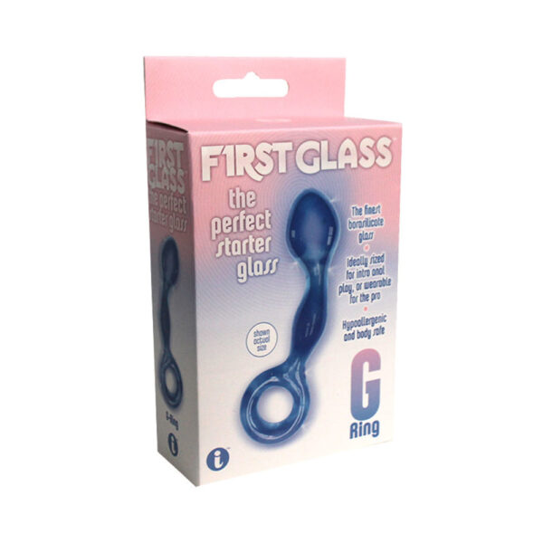The 9's, First Glass - G-ring, Anal & Pussy Stimulator - Image 2
