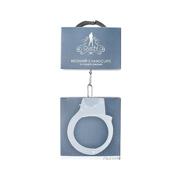 Ouch! Beginner's Handcuffs - Metal - Image 2