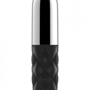 Satisfyer Mini Sparkling Darling Vibrator Black Silver