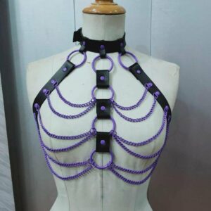 Candy Collection - Purple Chain Harness