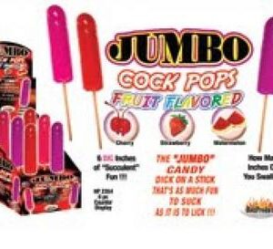 Jumbo Cock Fruit Pop Strawberry