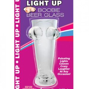 Light Up Boobie Beer Glass