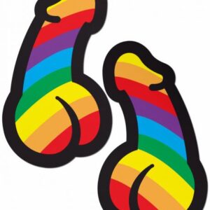 Pastease Rainbow Pride Dick Pasties