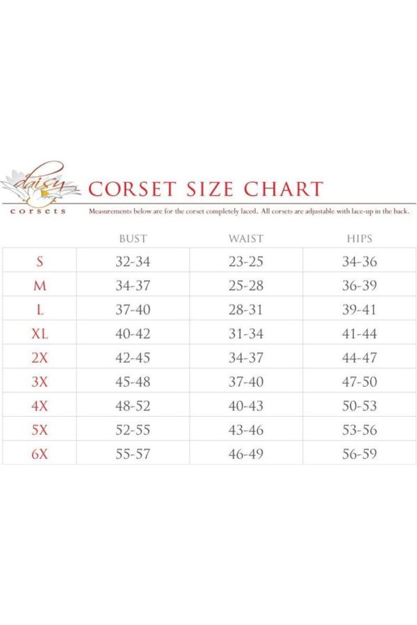 Top Drawer 5 PC French Maid Corset Dress Costume - Image 3