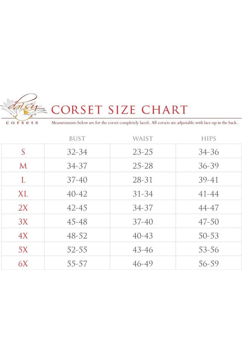 Top Drawer 4 PC Pirate Lady Corset Costume - Image 5