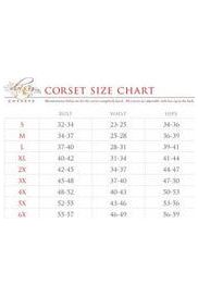 Top Drawer 4 PC Red Pin-Up Bunny Corset Costume - Image 5