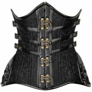 Top Drawer CURVY Steampunk Steel Double Boned Under Bust Corset - Daisy Corsets