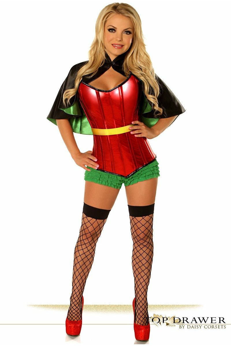 Top Drawer Superhero Sidekick Corset Costume