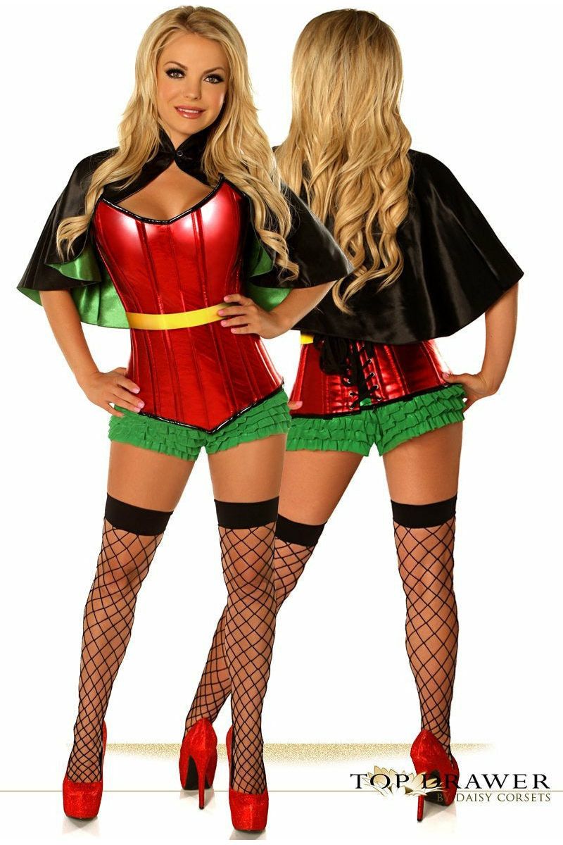 Top Drawer Superhero Sidekick Corset Costume - Image 3