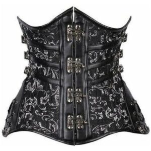 Top Drawer CURVY Steampunk Steel Double Boned Under Bust Corset - Daisy Corsets