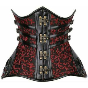 Top Drawer CURVY Steampunk Steel Double Boned Under Bust Corset - Daisy Corsets