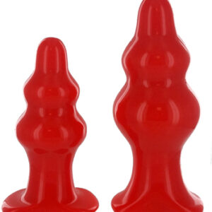 Red Tantus Severin Butt Plugs