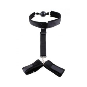 Fetish Fantasy Gag & Wrist Restraint